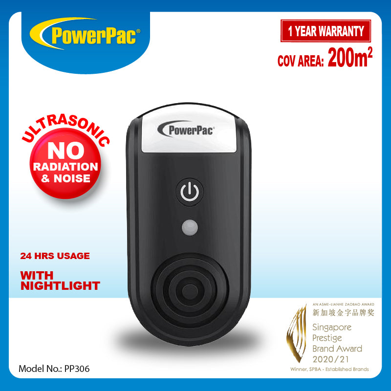 Ultrasonic insect Repellent Insect Killers Mosquito Killer with night light (PP306)