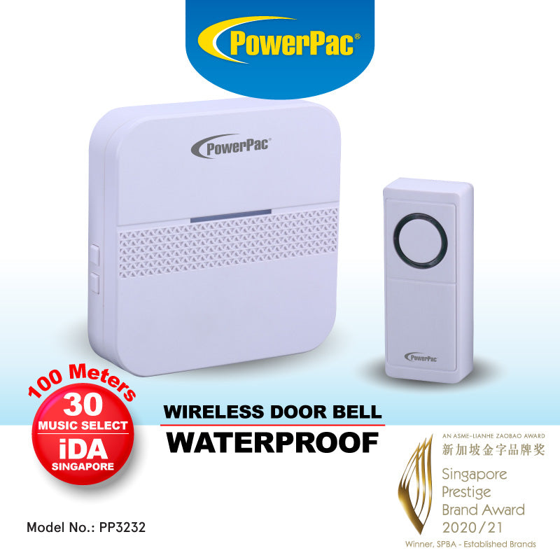 Water proof Wireless Door Bell , Calling Bell, Caregiver Bell  (PP3232)