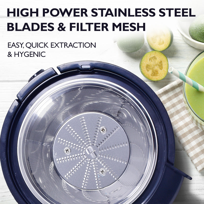 Juice Extractor with 2 Speed Selector and Stainless Steel Blades (PP3405) - PowerPacSG