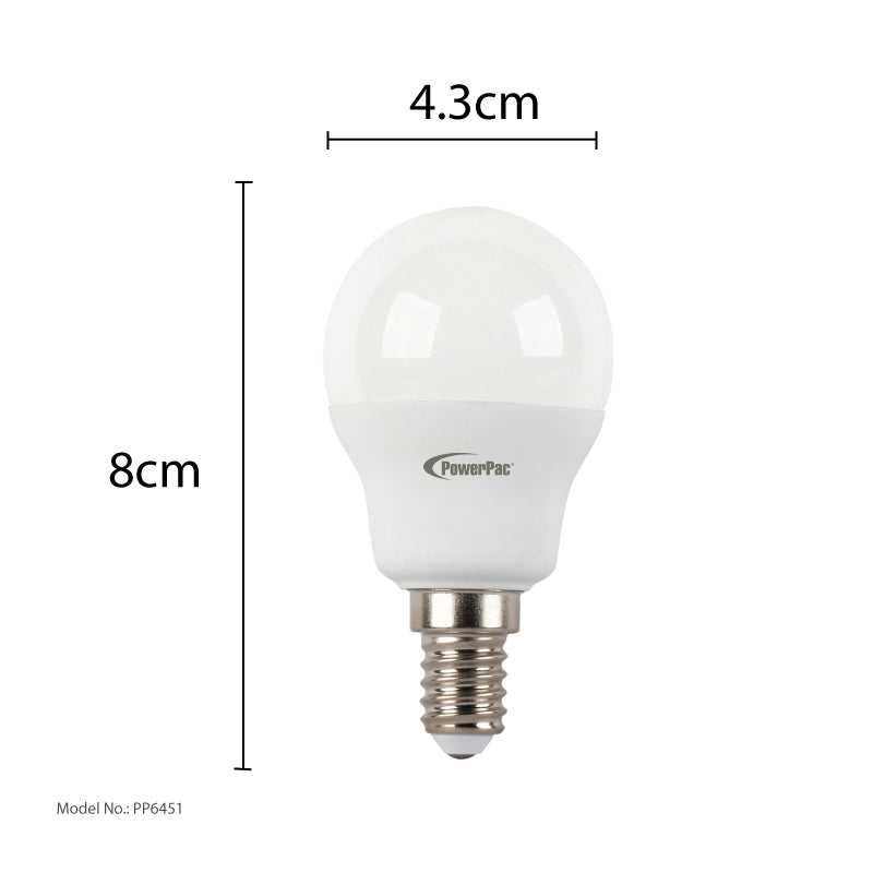 5W E14 400LM LED Bulb Daylight (PP6451)