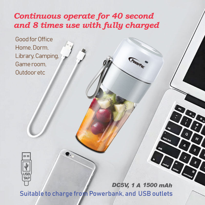 Portable USB Juice Blender, Rechargeable Smoothie Blender (PPBL339)