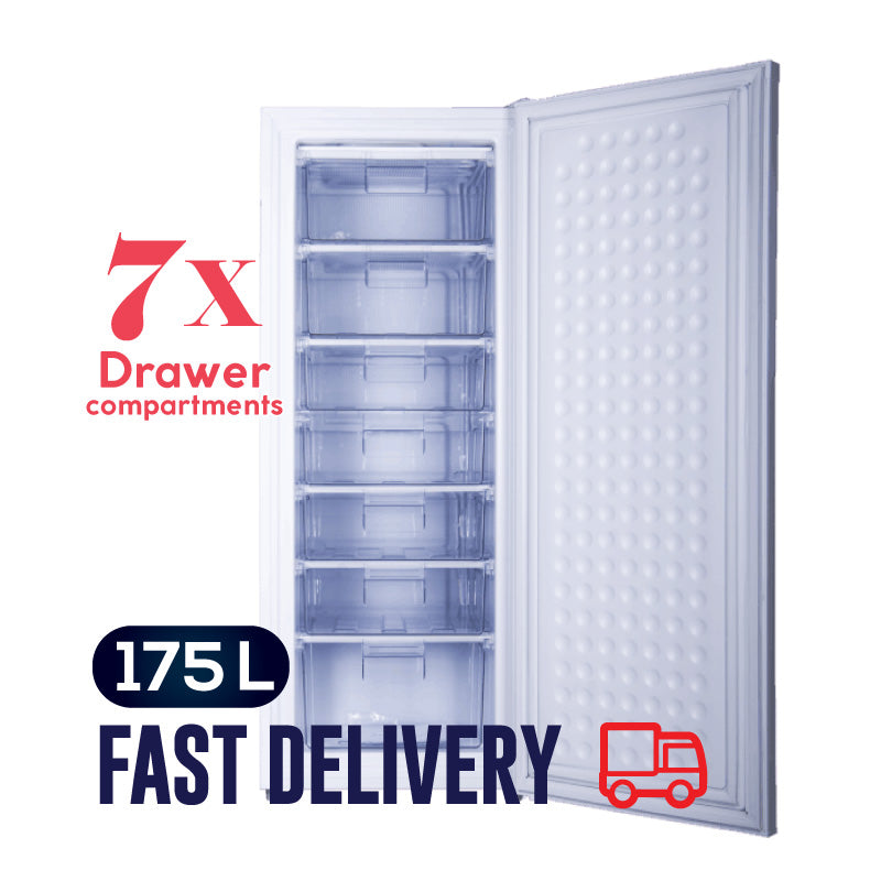 175L Chest Freezer, Upright freezer, Freestanding Freezer 175L (PPFZ180)