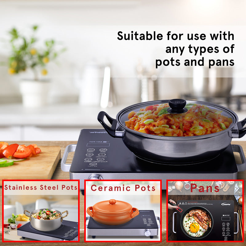Ceramic Cooker Infrared Cooker (Any Pot) 2000 Watts (PPIC831A)