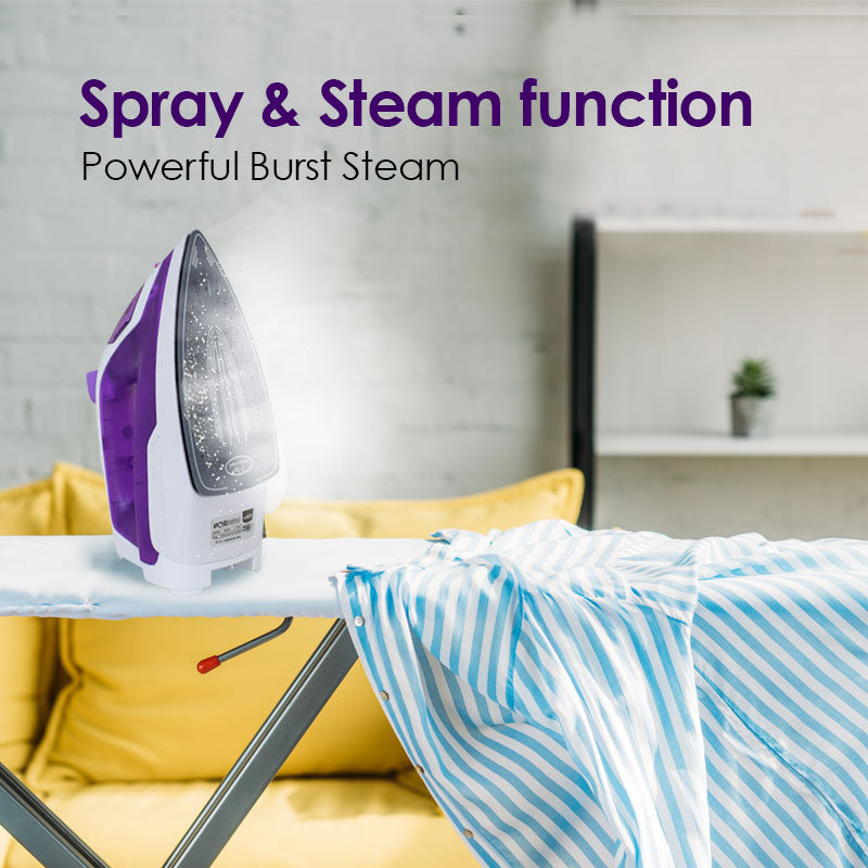 Cordless Iron with Steam & Spray (PPIN1014) - PowerPacSG