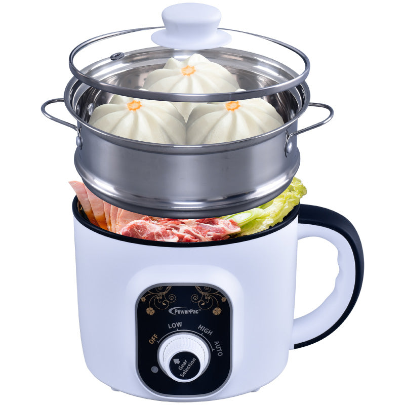Steamboat Multi Cooker 1.5L Non-stick cooker with Food Steamer (PPJ2020)