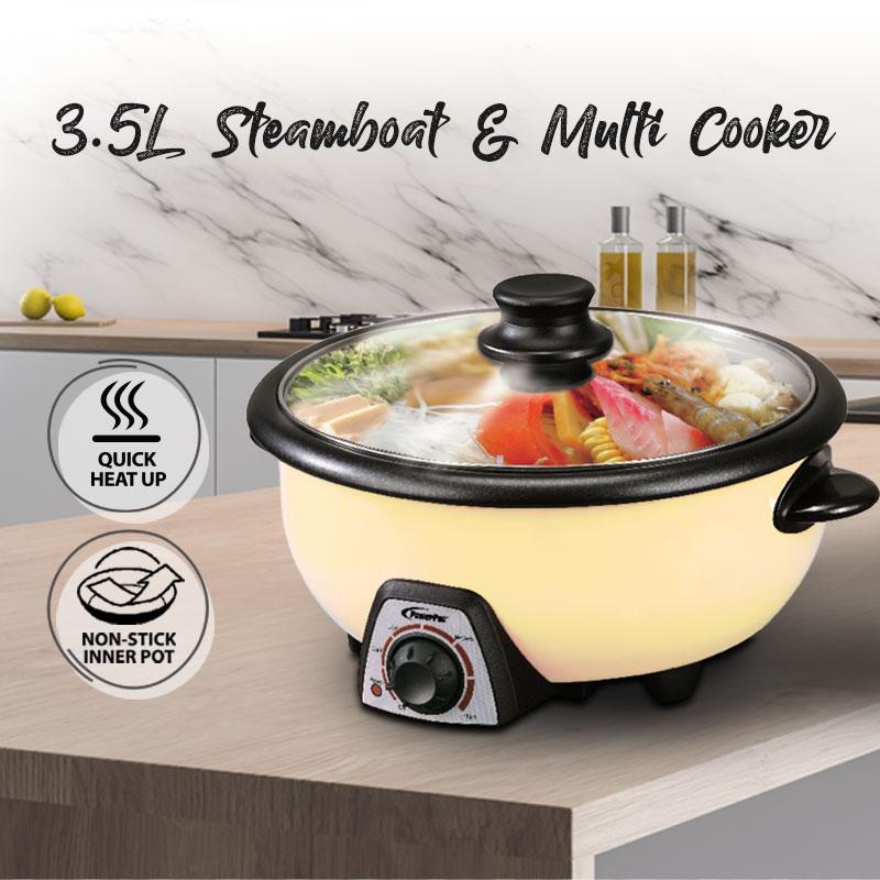 Steamboat &amp; Multi Cooker 3.5L (PPMC282) - PowerPacSG