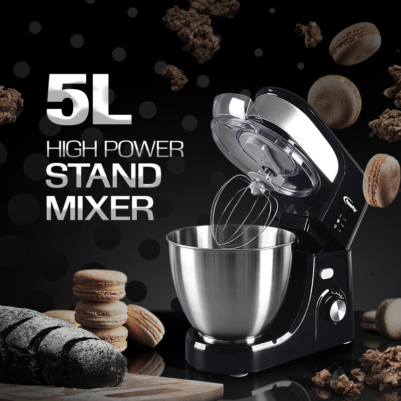 Stand Mixer for Baking High Power 5L (PPSM445) - PowerPacSG
