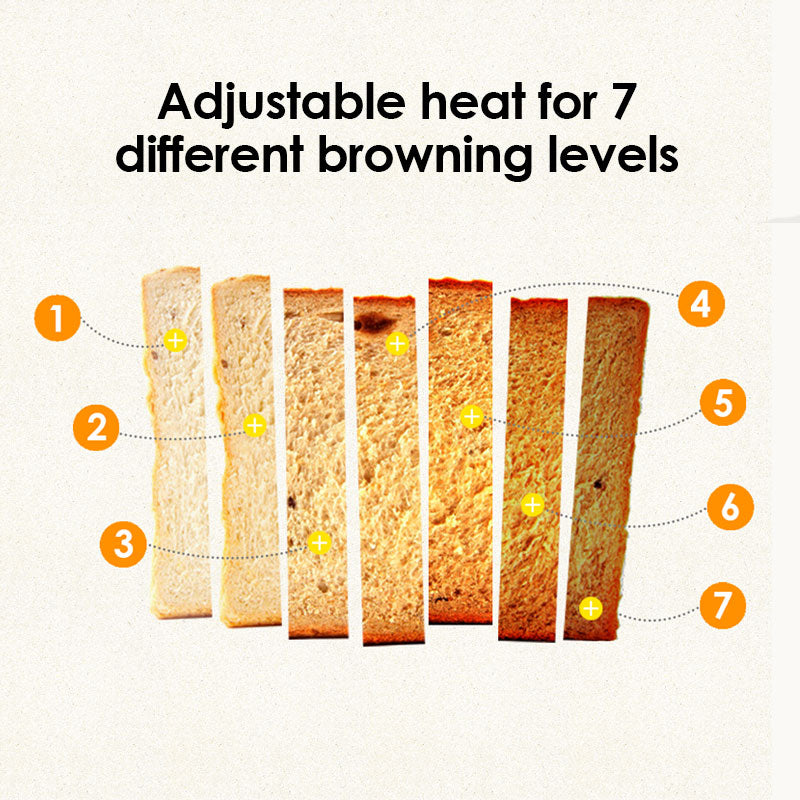 2 Slice Bread Toaster Pop-up (PPT02) - PowerPacSG