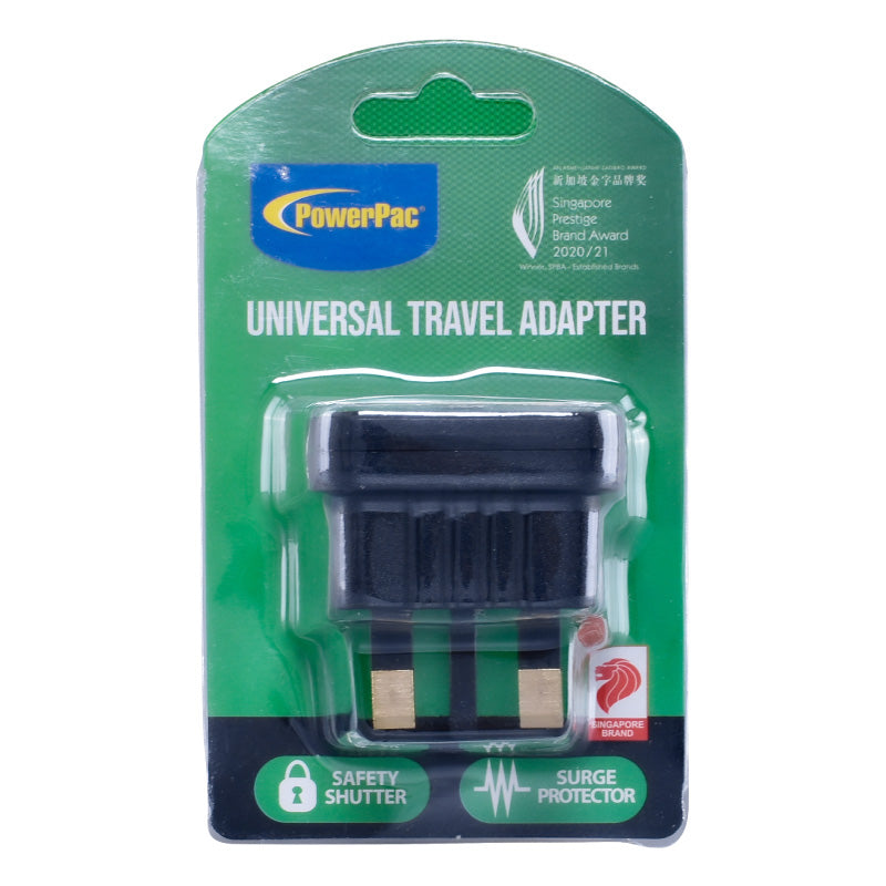 Multi Adapter with 3-Pin Plug – Multi Sockets, Travel Adapter, Neon LED, PT13WH