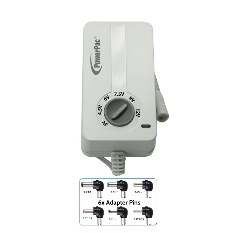 Universal AC DC Power Supply Adapter for Household Electronics Charger 2000mA (SU920) - PowerPacSG