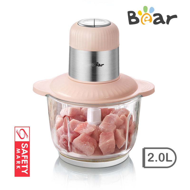 Bear 2L Multifunctional Electric Large-capacity Food Chopper (QSJ-C03F1)