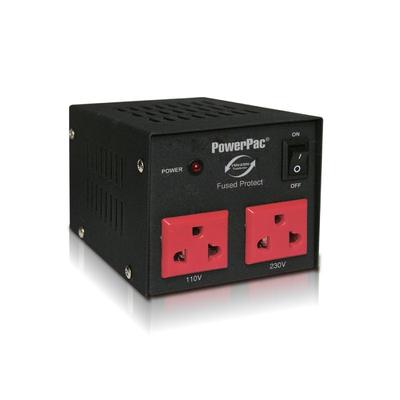 500W Heavy Duty Step Up & Down Voltage Converter Transformer 110V / 220V Voltage Regulator (ST500) - PowerPacSG