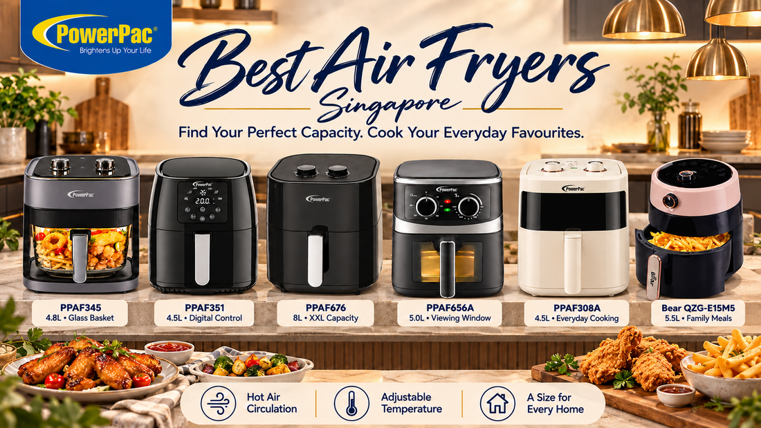 Best Air Fryers Singapore 2026 — PowerPac Buying Guide