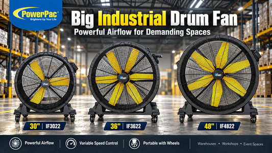 iFan 30”/36”/48”/60” Big Industrial Drum Fan Video Review — Singapore 2026