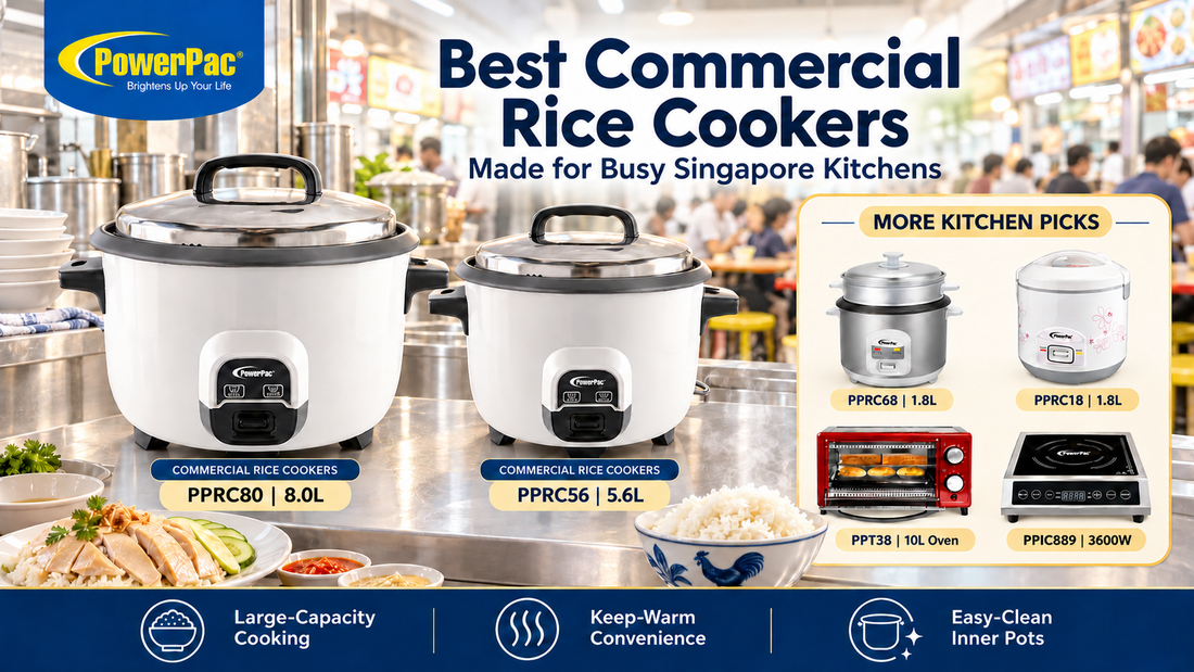 Best Commercial Rice Cookers Singapore 2026 — PowerPac Buying Guide