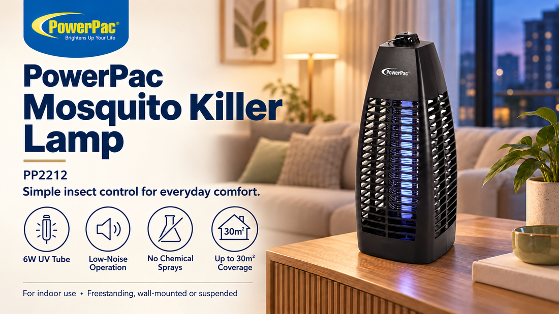 PowerPac Mosquito Killer Lamp PP2212 Video Review — Singapore 2026