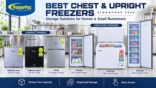 Best Chest & Upright Freezers Singapore 2026 — PowerPac Buying Guide