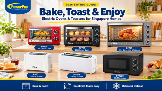 Best Electric Ovens & Toasters Singapore 2026 — PowerPac Guide