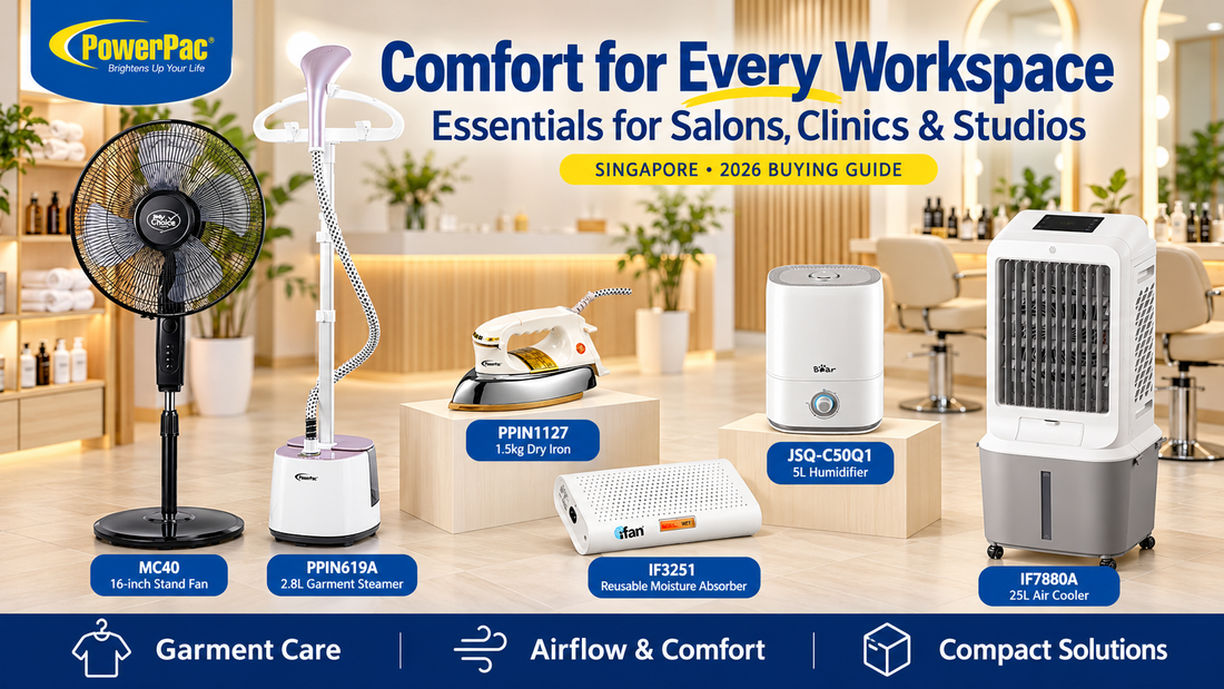 Salons, Clinics & Studios Singapore 2026 — PowerPac Buying Guide