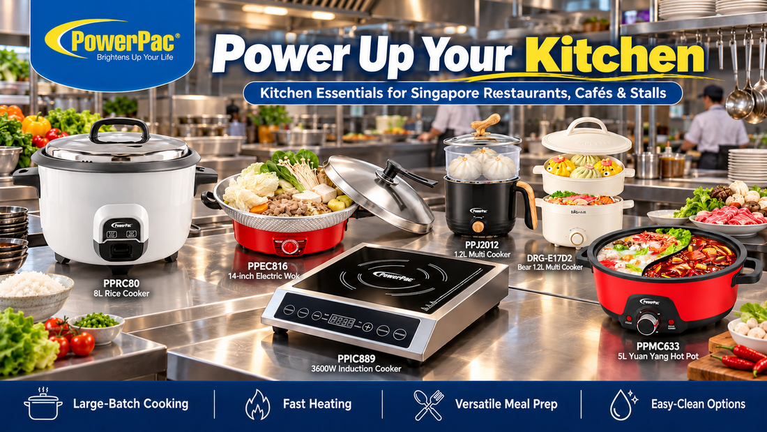 Kitchen Kit for Singapore F&B 2026 — PowerPac Buying Guide