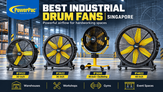 Best Industrial Big Fans Singapore 2026 — iFan vs Big Ass Fan | PowerPac