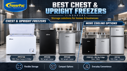 Best Chest & Upright Freezers Singapore 2026 — PowerPac Buying Guide