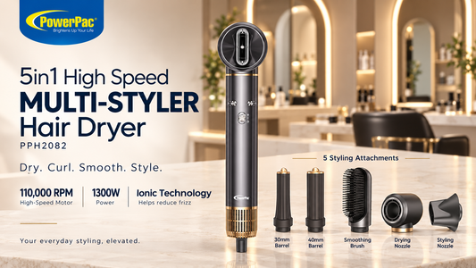 PowerPac 5in1 High Speed MULTI-STYLER Hair Dryer Singapore 2026