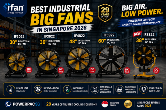 Best Industrial Big Fans Singapore 2026 — iFan Drum Fan Buying Guide