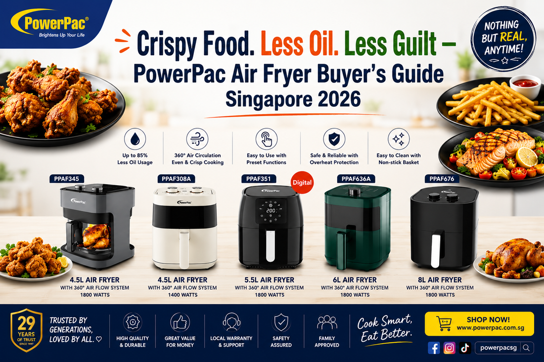 Best PowerPac Air Fryer Buying Guide Singapore 2026