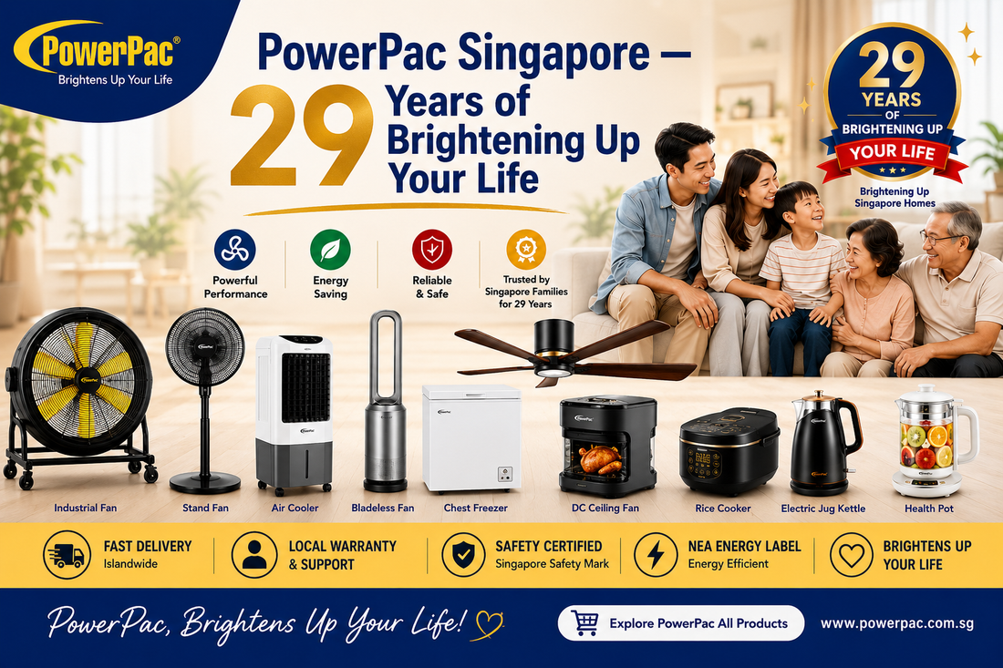 PowerPac Singapore — 29 Years of Brightening Up Your Life