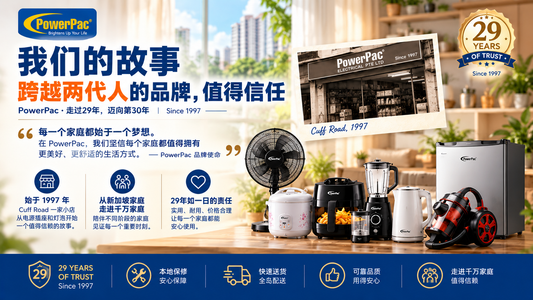 PowerPac Singapore Story — Trusted Across Two Generations Since 1997