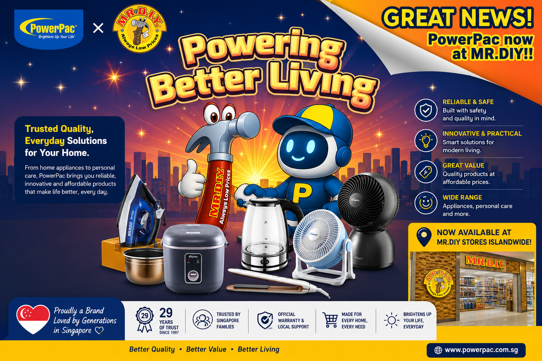 POWERPAC × MR.DIY | Powering Better Living