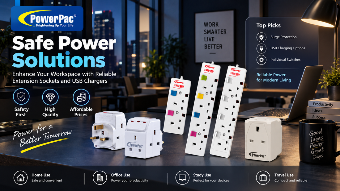 Extension Sockets & USB Chargers Singapore 2026 — Safety-First Guide