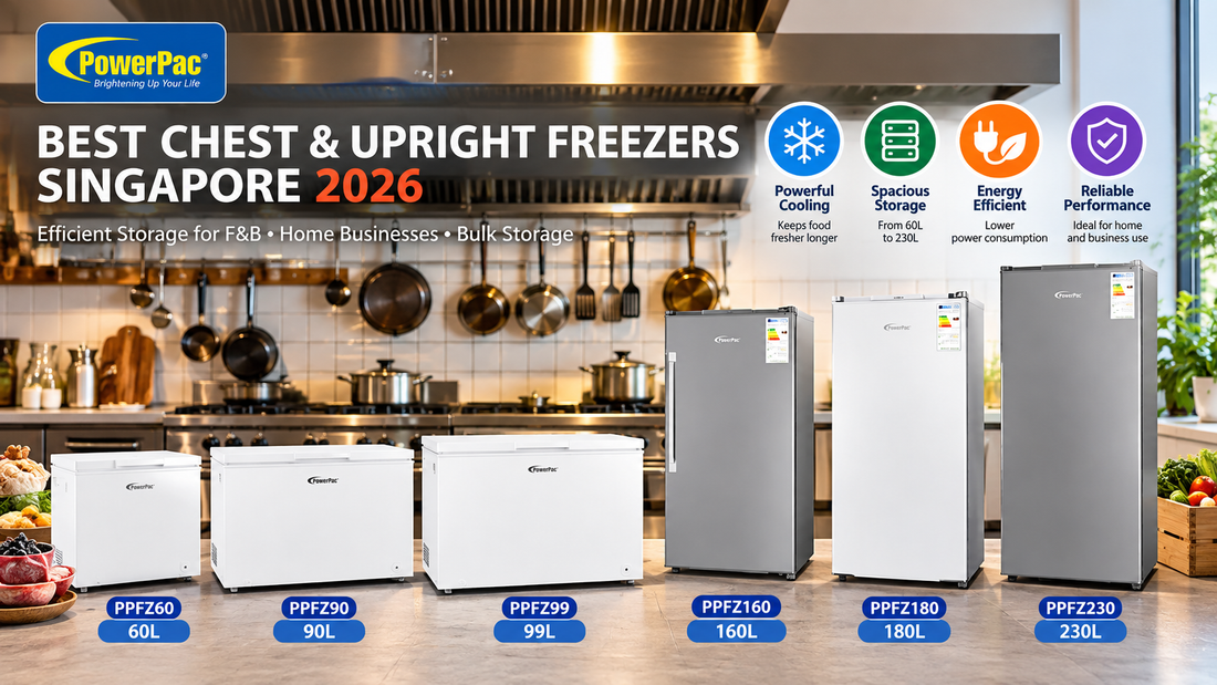 Best Chest & Upright Freezers Singapore 2026 — PowerPac Buying Guide