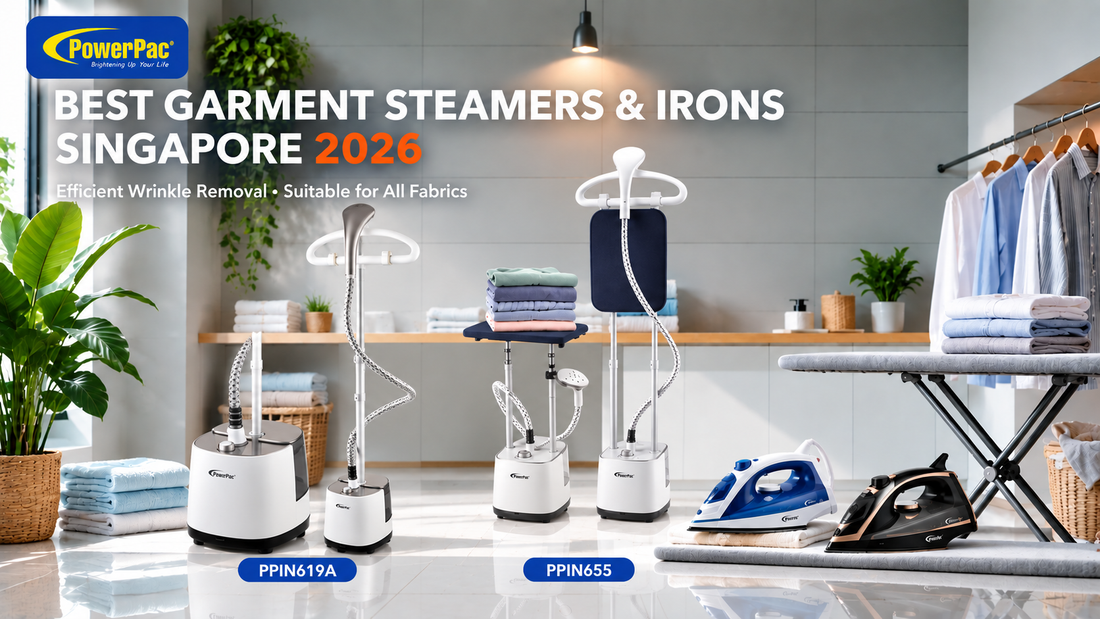 Garment Steamers & Irons Singapore 2026 — PowerPac Buying Guide