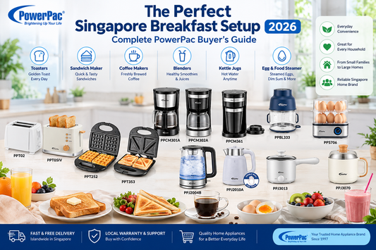 Best Breakfast Appliances Singapore 2026 | PowerPac Buying Guide