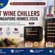 Best Wine Chillers Singapore 2026 — PowerPac PPF15 vs PPF36 Buying Guide