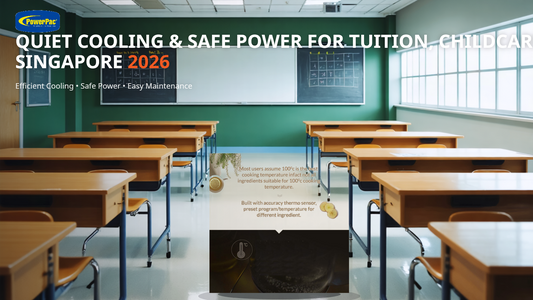 Quiet Cooling & Safe Power for Tuition, Childcare, Community Centres Singapore 2026