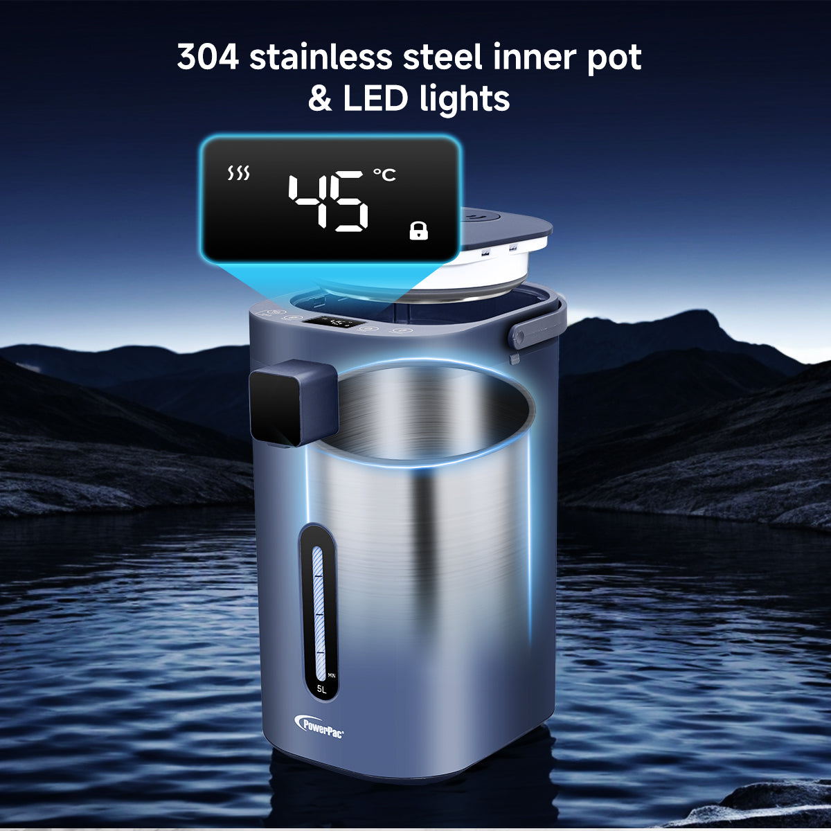 4L Electric Airpot 11 Temperature, Instant Hot Water Dispenser (PPA80/4)