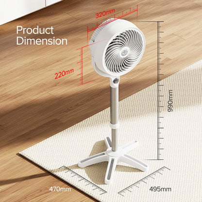 [CLIMATE VOUCHER $400] Vornado Energy Smart™ Air Circulator Fan, Vortex Action, DC motor, Oscillation, Timer, Variable Speed instead (683DC)
