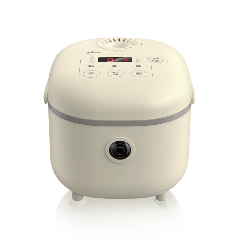 BEAR Rice Cooker DFB-B20K1 4 Cups Uncooked, 3L Digital Rice Maker