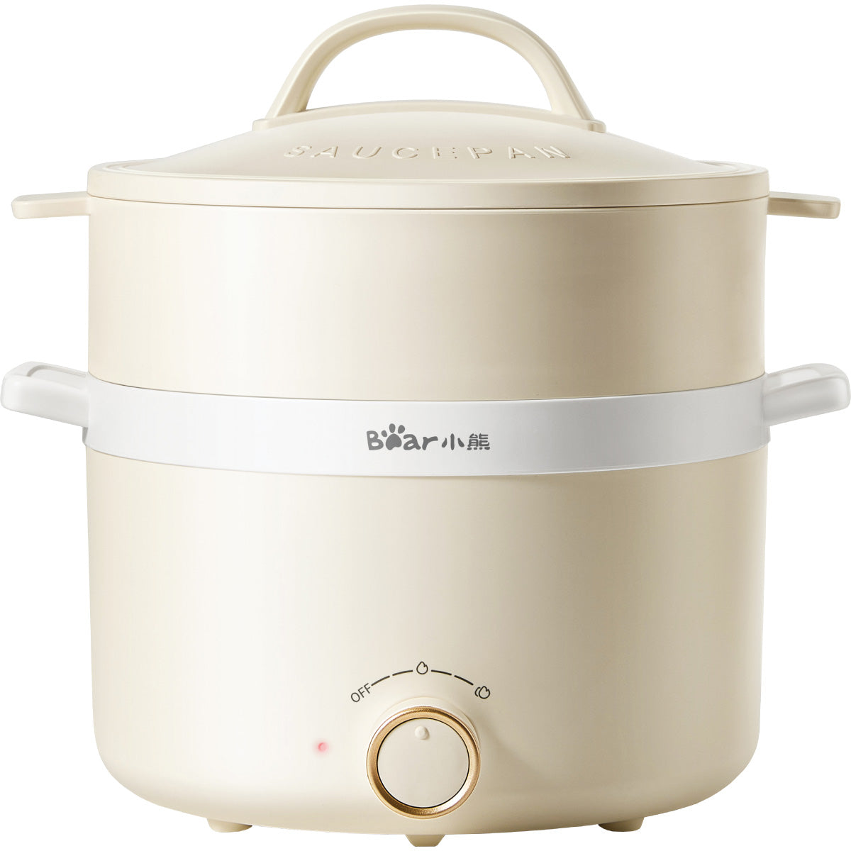 Bear Multi Cooker 1.2L steamboat noodle cooker and Food Steamer (DRG-E17D2)