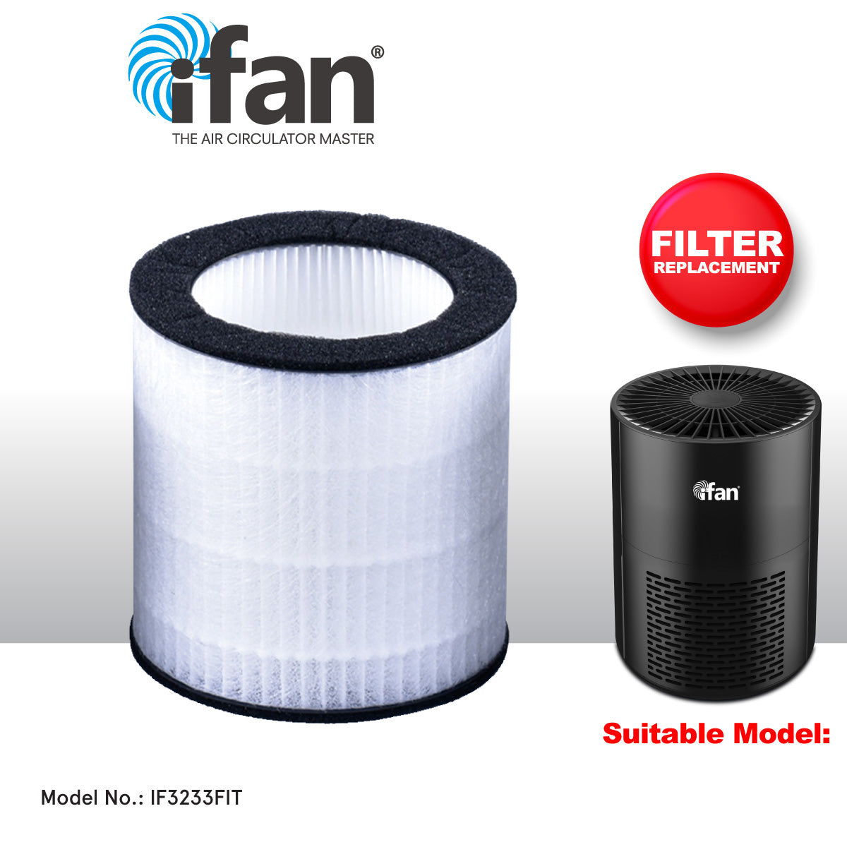 Air Purifier Replacement Filter ( IF3233FIT)