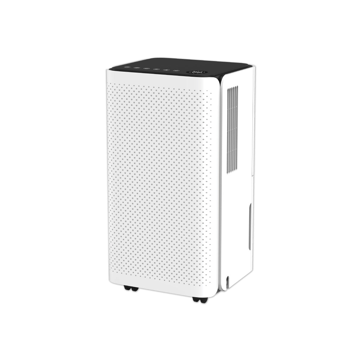 iFan 12L Electric Dehumidifier Thirsty Hippo – Full Tank Auto OFF, Humidity Display, 3 Modes, Ioniser, Air Filter, Timer, white, IF3256