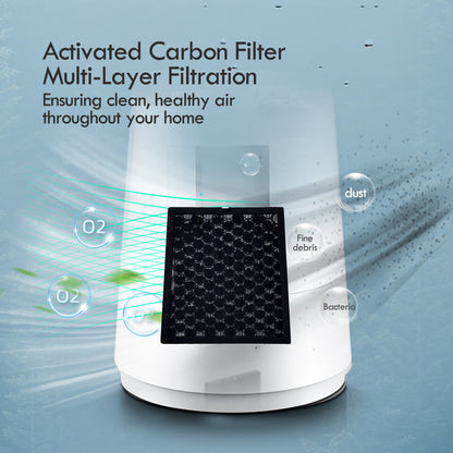 [NEA CLIMATE VOUCHER $400]iFan DC Bladeless Tower Fan – Remote Control, Oscillation, Timer, LED Temp Display, 3 Modes, 12-Speed, white, IF7461