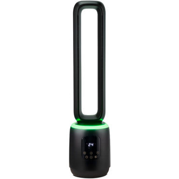 iFan DC Bladeless Fan, Standing Fan, DC Motor Tower Fan with 24 Speed, Oscillation, LED Lighting & Remote Control (IF7463)