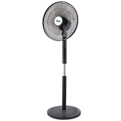 iFan Powerful 18" DC Motor Stand Fan with Oscillation & remote control, Quiet Operation (IF7468)