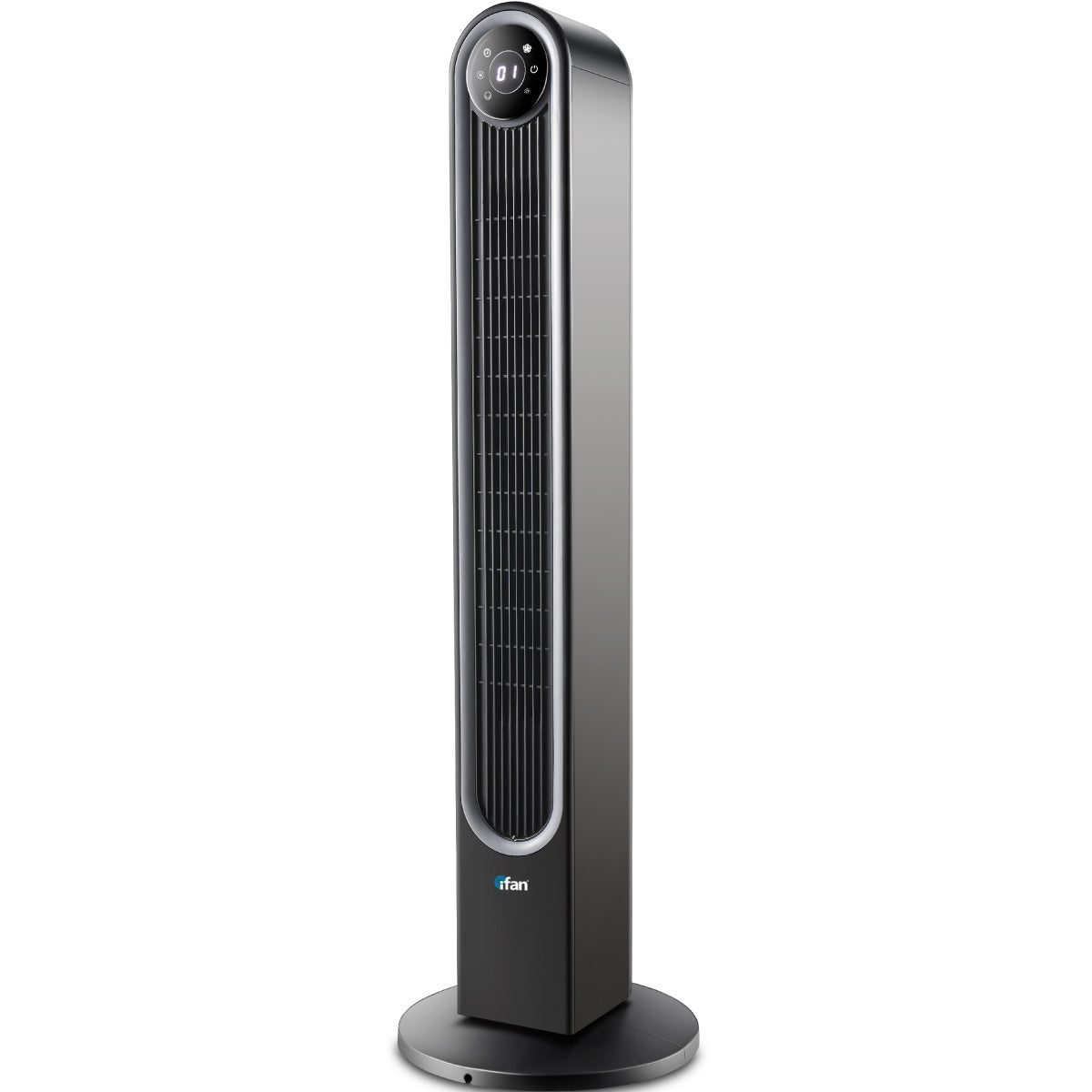 iFan 42" DC Motor Tower Fan with Remote Control – 12 Speeds, 150° Wide Oscillation, LED Touchscreen Display, Timer, IF7469