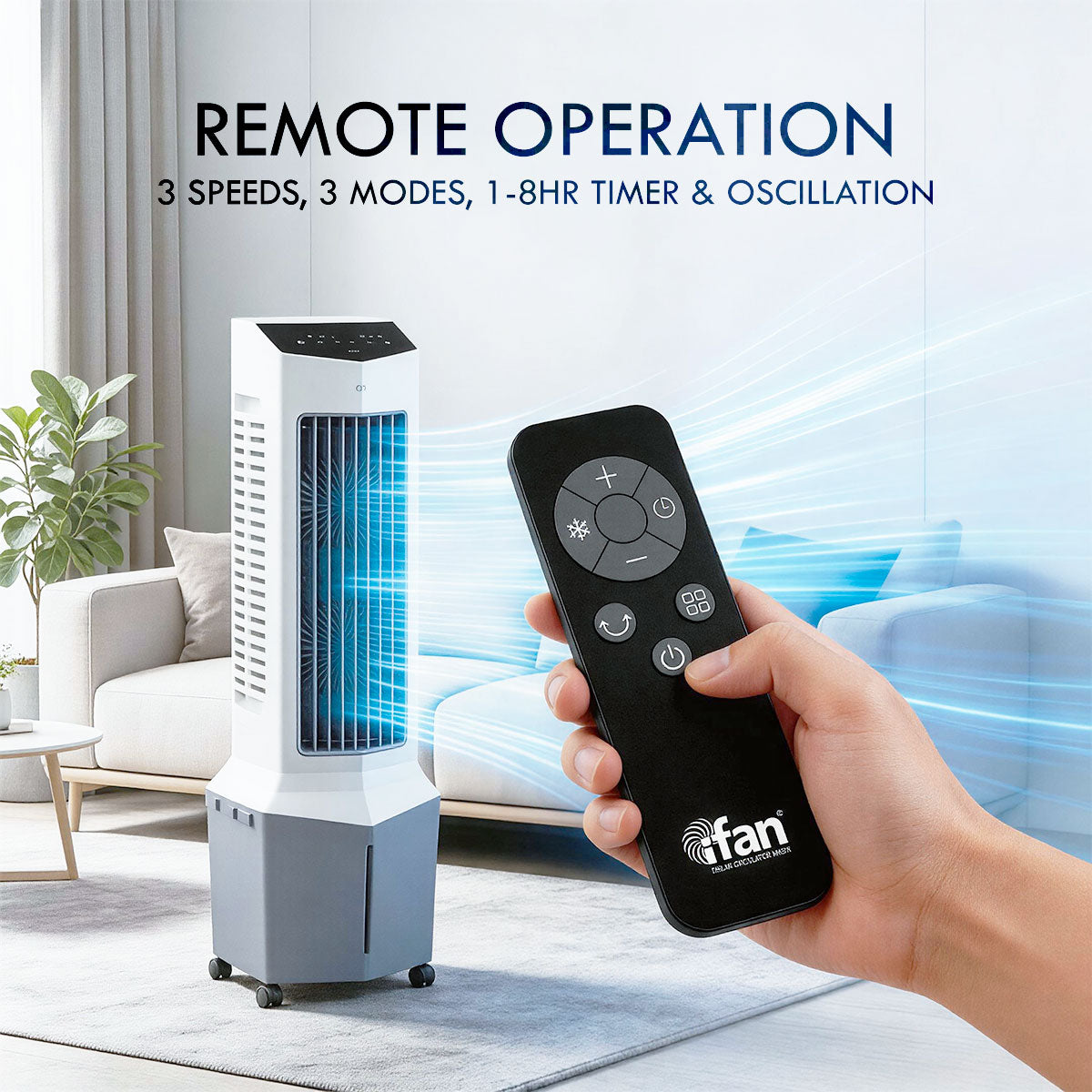 [CLIMATE VOUCHER $400] iFan DC motor Air Cooler With Humidifier | Evaporative Air Cooler | Dust Filters | 12L (IF7475)