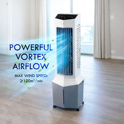 [CLIMATE VOUCHER $400] iFan DC motor Air Cooler With Humidifier | Evaporative Air Cooler | Dust Filters | 12L (IF7475)